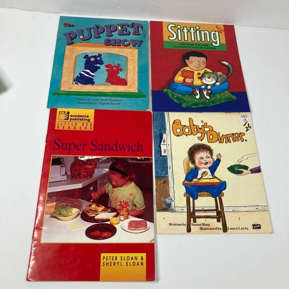 Lot Of 20 Guided Reading Levels D/E Paperback Single Copies‎ Homeschool Tutoring